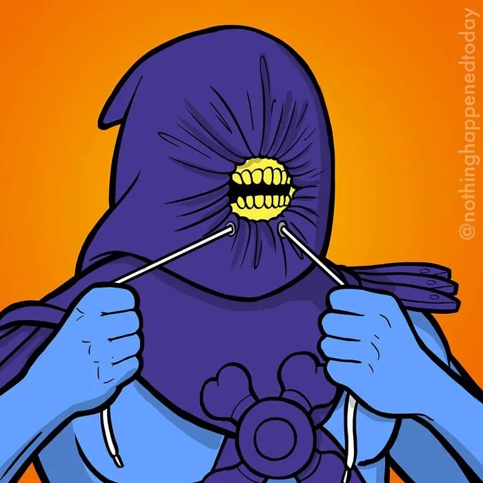 Artist Shows The Simple Lives Of Famous Characters When No One's Looking (30 New Pics)