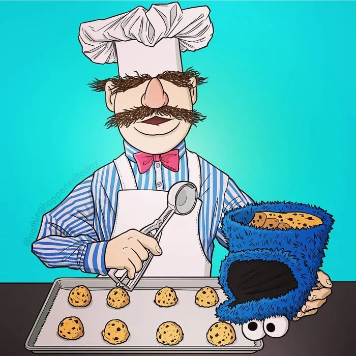 Artist Shows The Simple Lives Of Famous Characters When No One's Looking (30 New Pics)