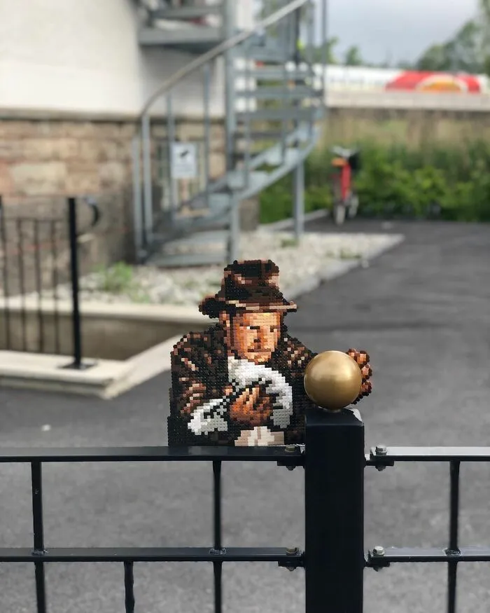 Artist 'Vandalizes' The Streets With His Fun And Unique Pixel Art (30 Pics)