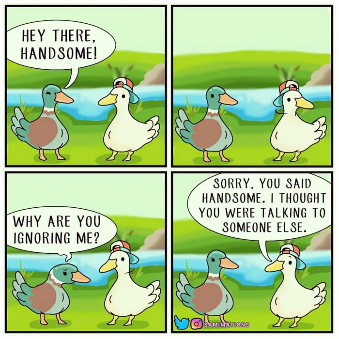 Hey There, Handsome