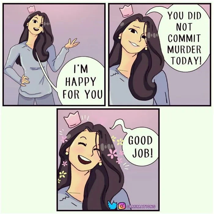 Congratulations! You Have Pleased Mimi
