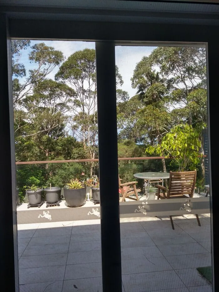 Working Off The Kitchen Bench Today...so Glad For My View!