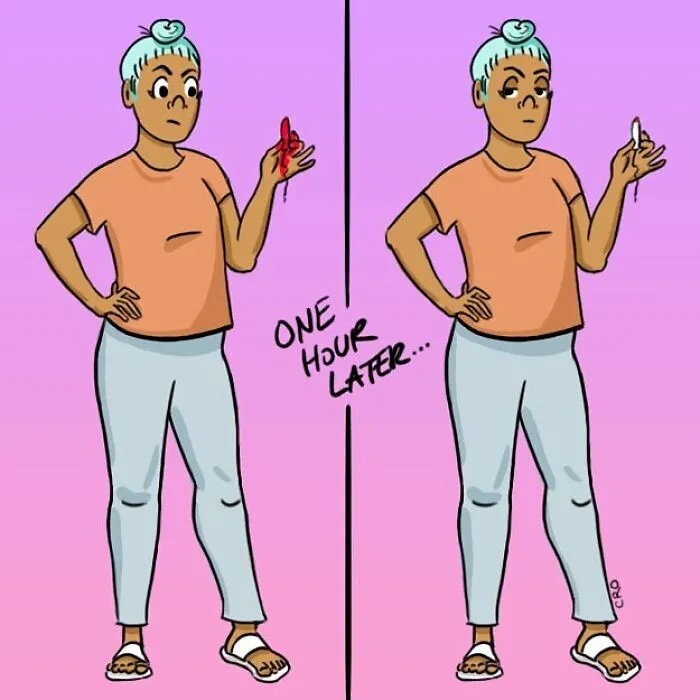 Artist Depicts Everyday Struggles As A Woman, And Most Girls Can Relate To This (30 Pics)