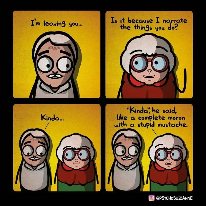 30 “Psycho Suzanne” Comics About A Grandma And Other Funny Situations