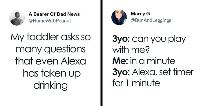 40 Hilarious Parenting Tweets About What It’s Like To Raise Kids In The Age Of Alexa And Siri