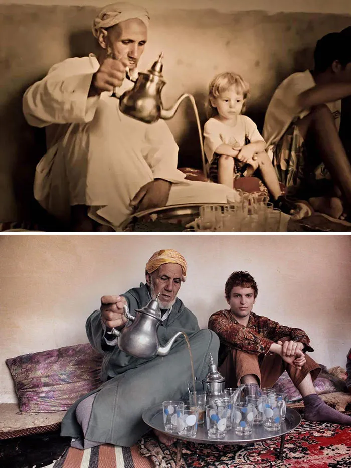  Mi tío abuelo y yo con 24 años de diferencia
