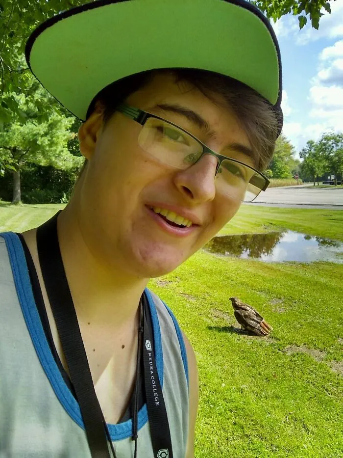 Taking My Son To College And This Guy Let Us Get Super Close