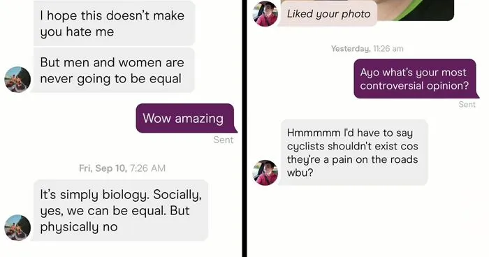 Women Are Saving Time On Dating Apps By Asking For Controversial Opinions As The First Thing And These Are 30 Answers They Got
