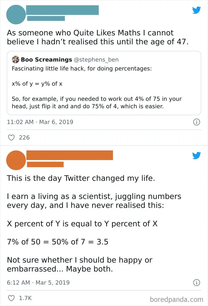 Simple Trick For Calculating Percentage