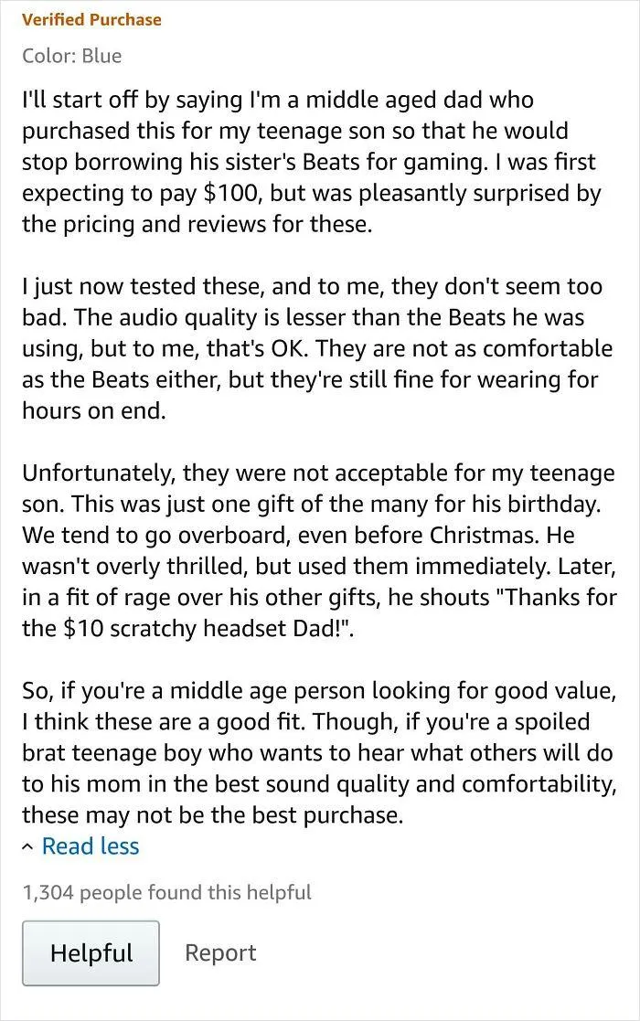 I Found This While Looking At Reviews For An Okay Gaming Headset