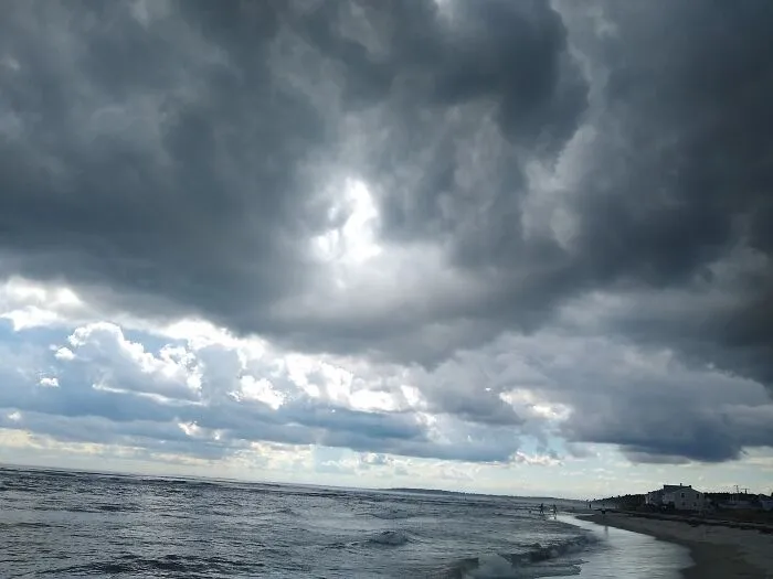Thunderstorm On The Last Surfing Day