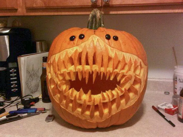 Mi calabaza me asusta mucho