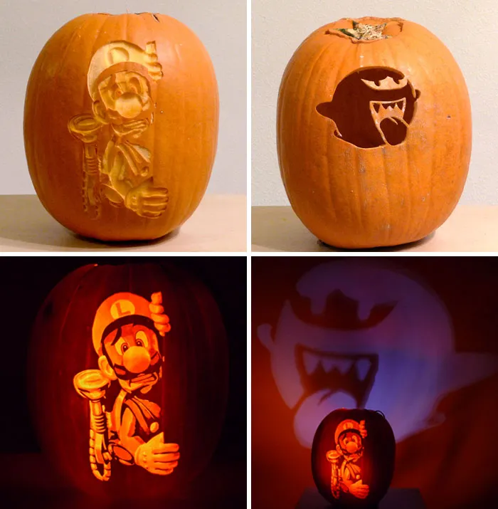 Calabaza de la Mansión de Luigi