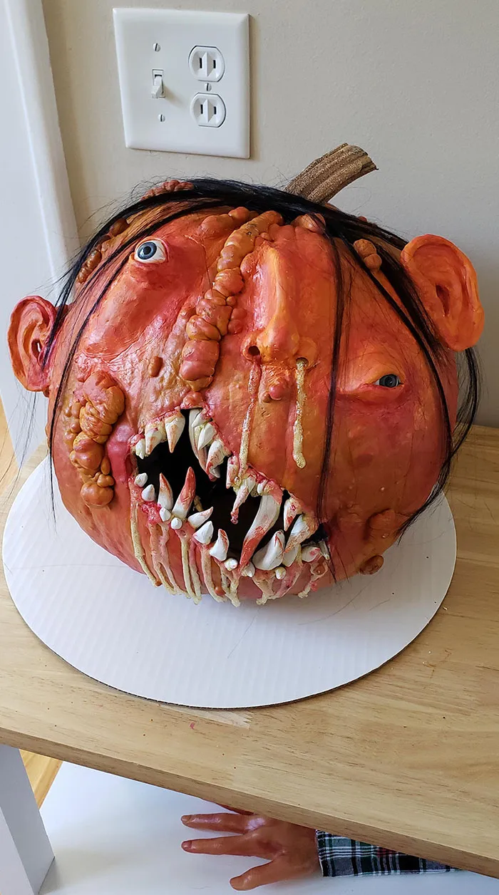 Entry For My Work's Pumpkin Decorating Contest