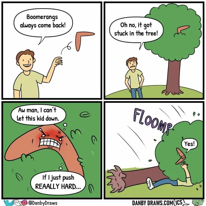 35 Silly Comics Full Of Random Twists By “Danby Draws”
