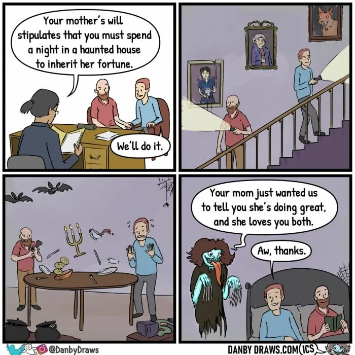35 Silly Comics Full Of Random Twists By “Danby Draws”