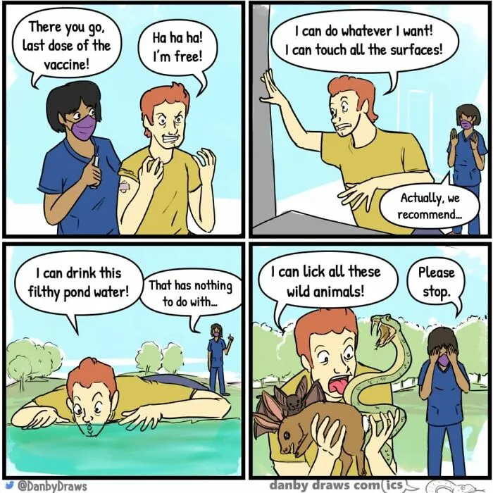 35 Silly Comics Full Of Random Twists By “Danby Draws”