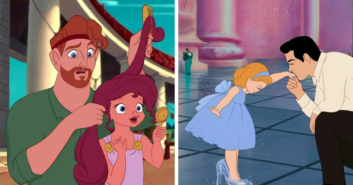 Esta artista rusa imagina a 8 príncipes Disney como padres de adorables niños y bebés