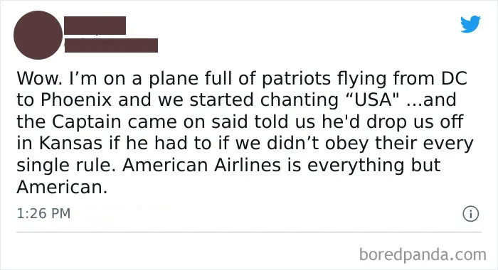 Being Told To Behave On An Airplane Is Apparently A Violation Of Liberty For This Snowflake