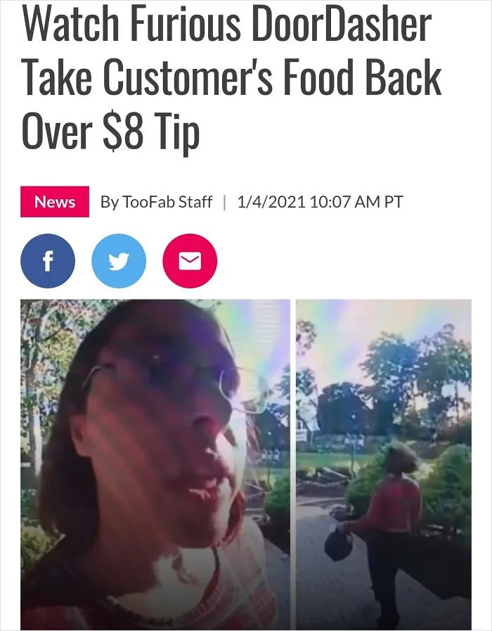 What A World We Live In. $8 Is Not Enough?