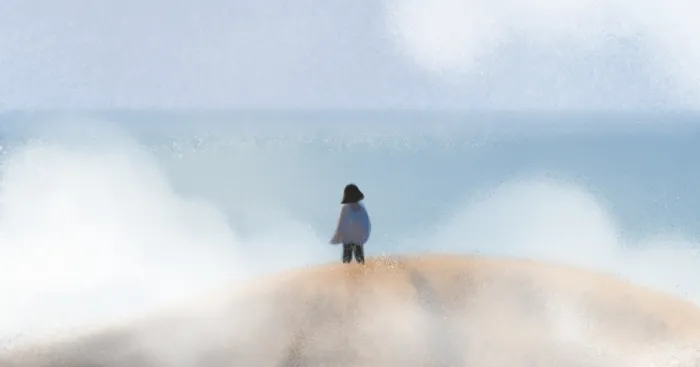 I Visualized Solitude Through Some Drawings
