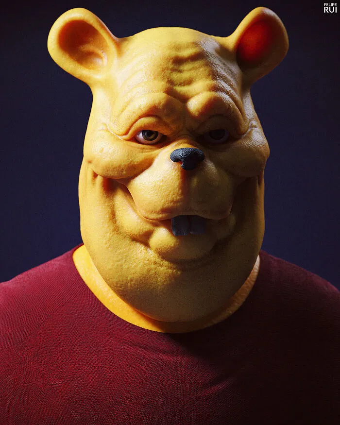 Pooh From  Winnie The Pooh