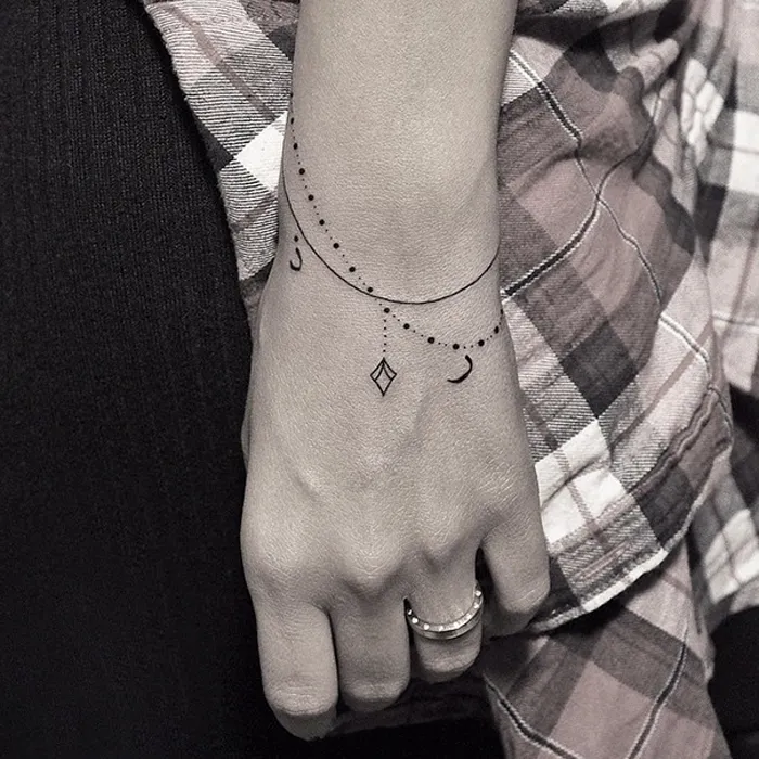 Una pulsera minimalista