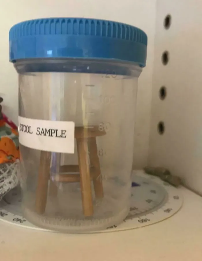 My Doctor's Office Has A Legitimate Stool Sample