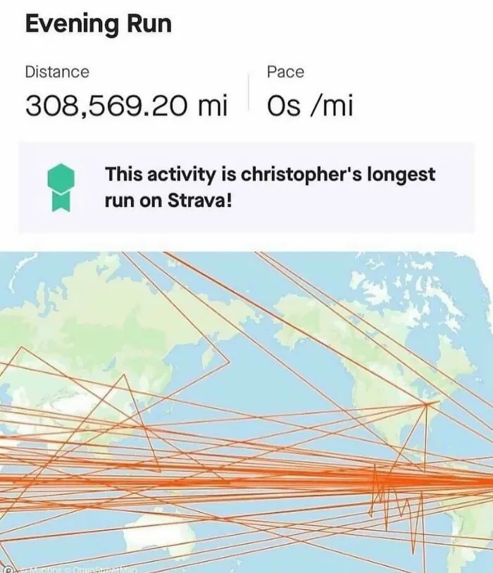 Quite A Nice Run I Had This Evening