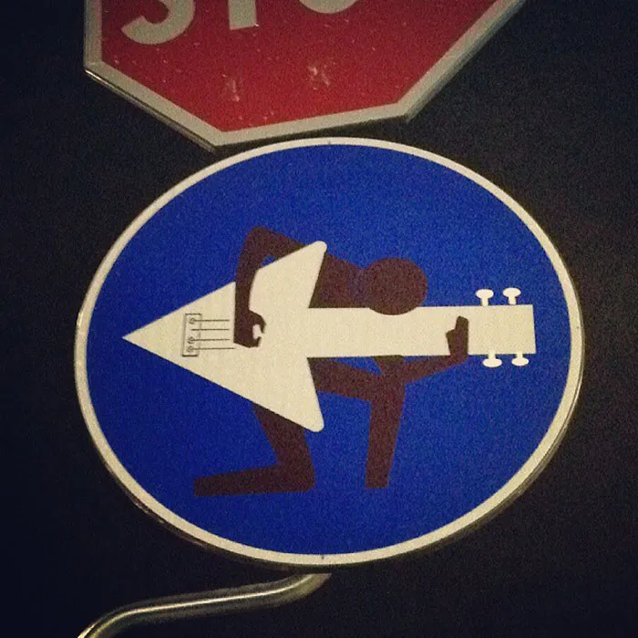 To Express His Protest Against Unjust Rules, This Artist Humorously Hijacks Road Signs And These Are 30 Of The Most Creative Ones