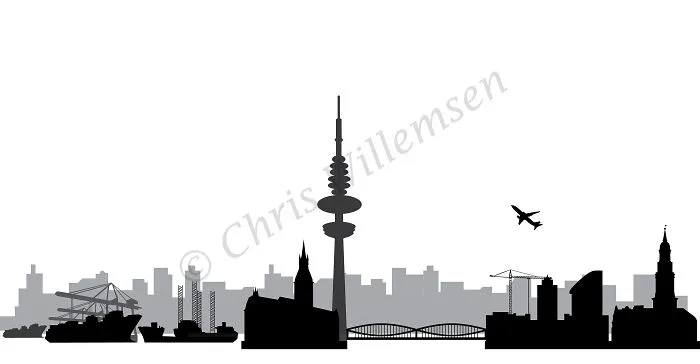 Illustrations Of Skylines From Cities All Over The World