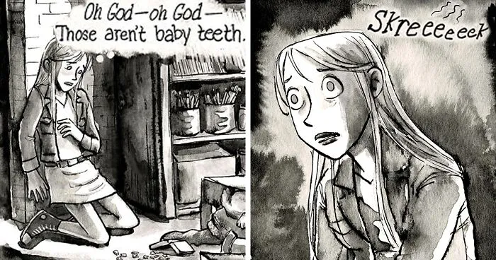 I’m Creating A Dark Comic Series That’s Full Of Creepy Small-Town Secrets (Part 3 Of My Horror Webcomic)