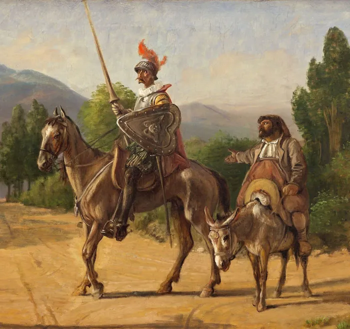 Don Quixote & Sancho Panza