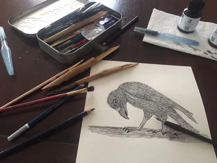My Sketch, Which I Just Submitted On „inktober“