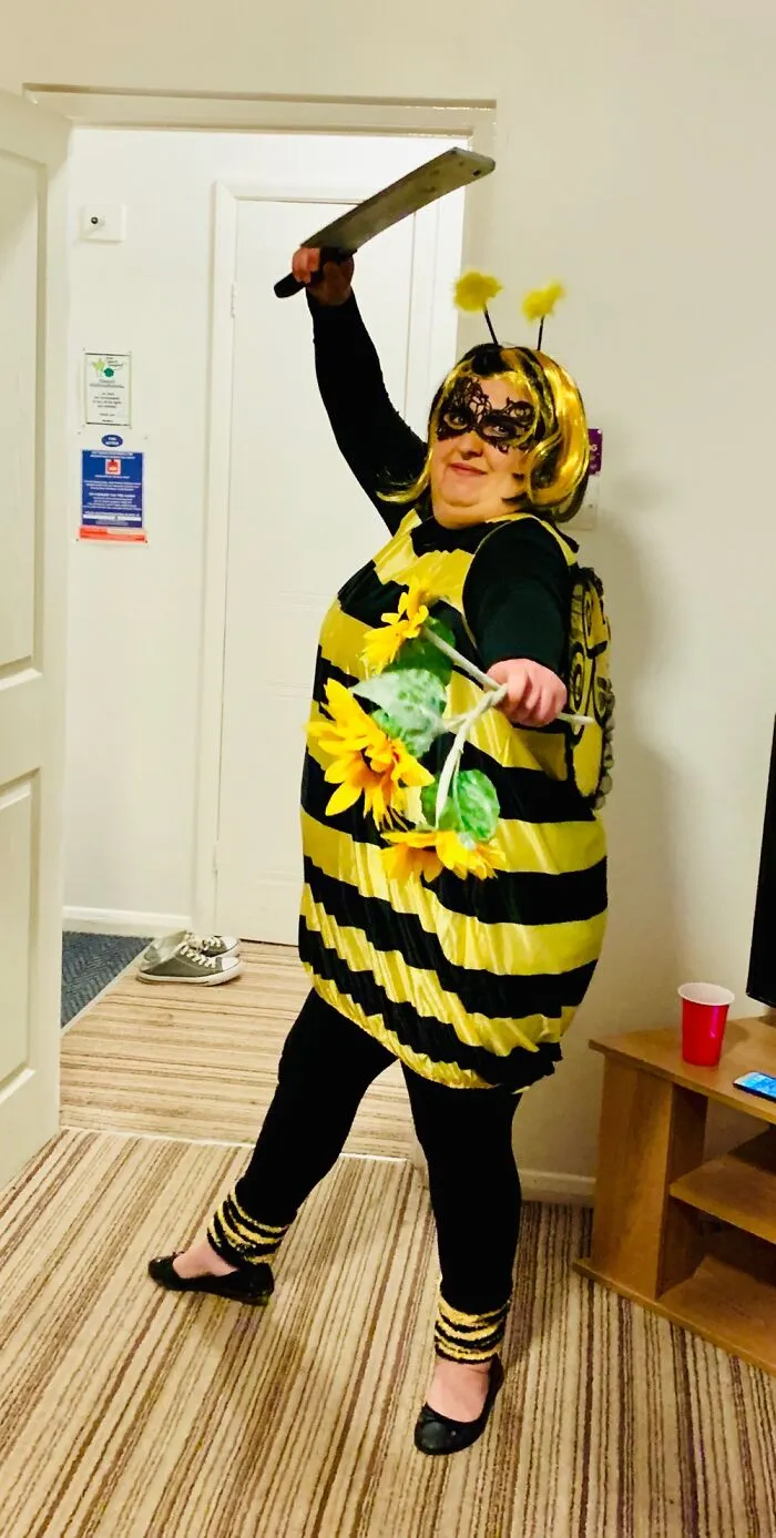 A Killer Bee! Perhaps Not The Most Elaborate Costume But I Loved It!