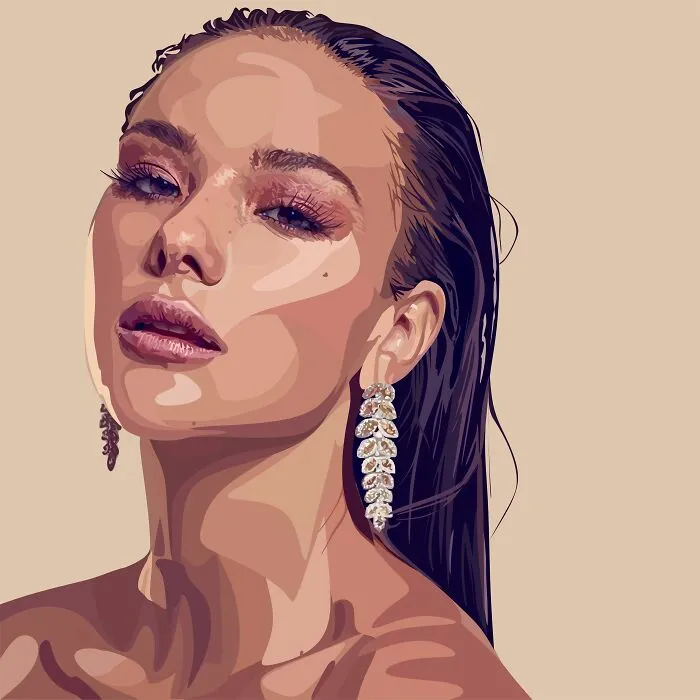 I Bring Vector Portraits To Life