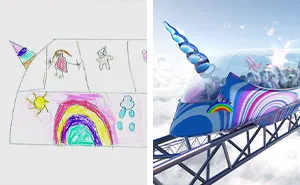 Our Company Asked Kids To Draw Their Dream Trains And Turned Them Into Realistic Designs (8 Pics)