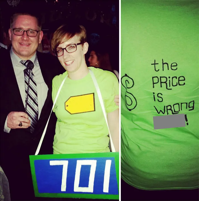 Last Minute Costumes. Cost Us $20 Total To Make