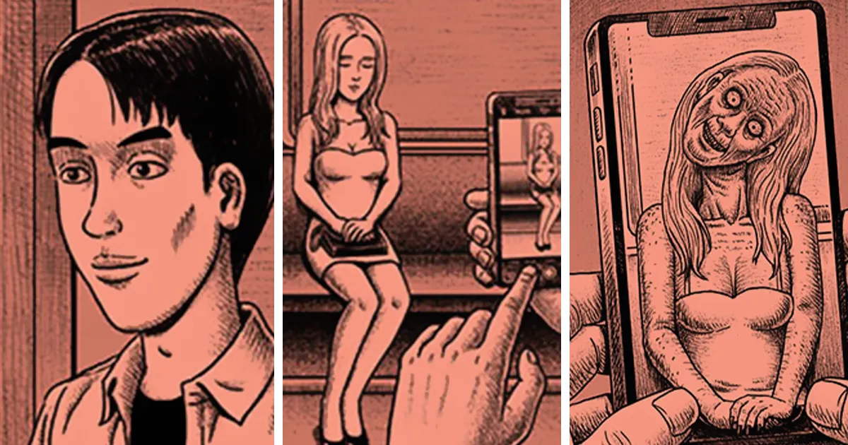 Este artista crea cómics de terror con finales espeluznantes (30 imágenes)