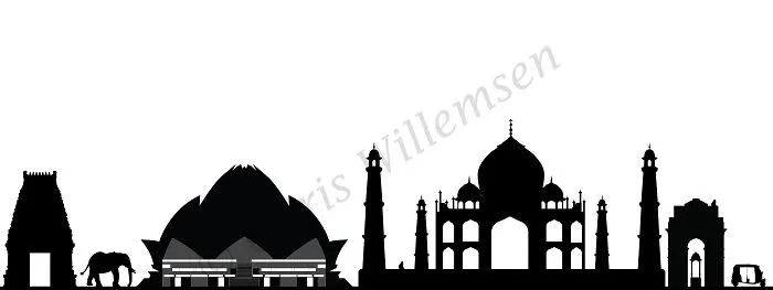 Illustrations Of Skylines From Cities All Over The World