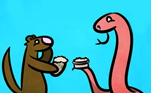 I Make One-Panel Comics Starring A Mongoose And Snake, And Here Are 25 Of My Best Works