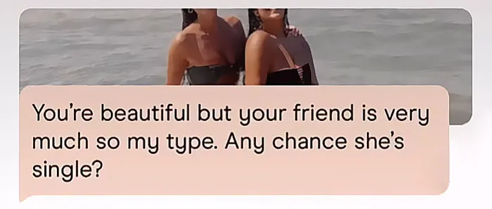 That’s On Having Gorg Friends I Guess