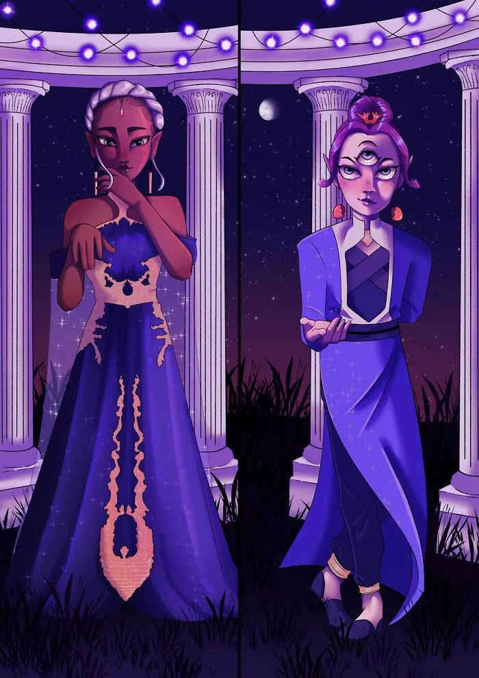 A Page I Did For The "Ballad Of The Banshees" Zine!