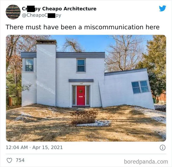 40 Times Architects Failed At Their Job, As Shared In This Twitter Page