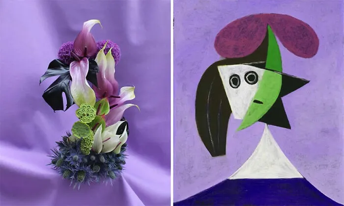 83 Floral Arrangements Inspired By Famous Paintings And Photos By Harriet Parry