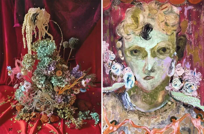 83 Floral Arrangements Inspired By Famous Paintings And Photos By Harriet Parry