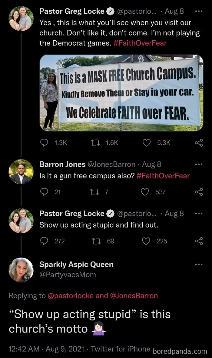 It Really Is The Churches Motto Tho
