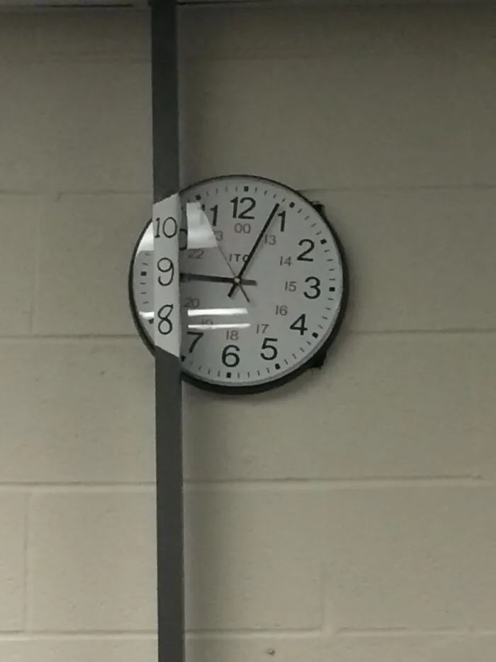 This Is How Lazy Our Facilities Guys Are
