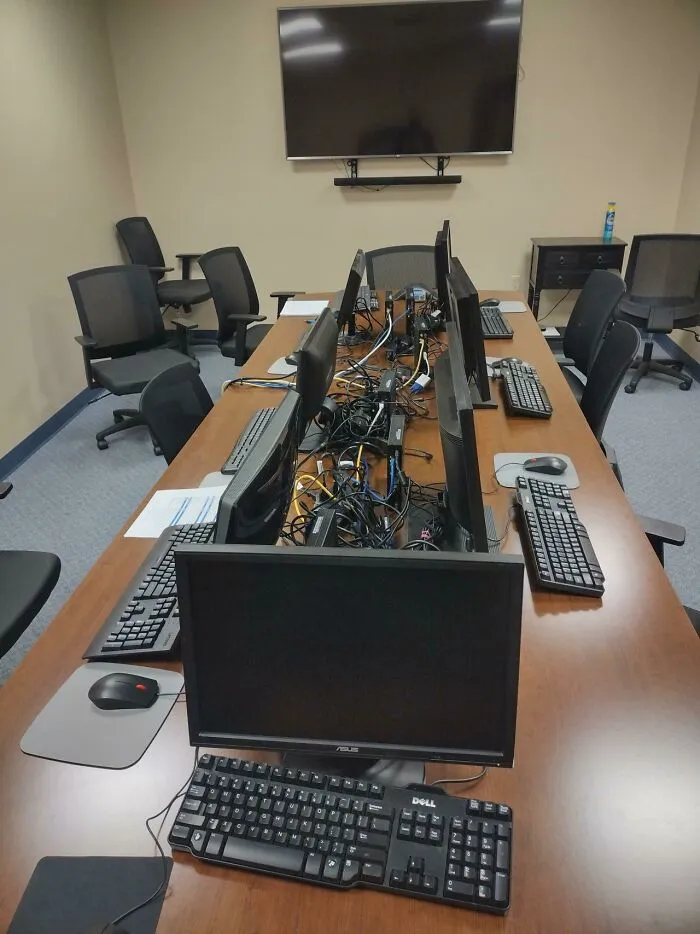 When You're Given 4 Business Hours Notice To Have 7 Workstations Available For A Training Class: