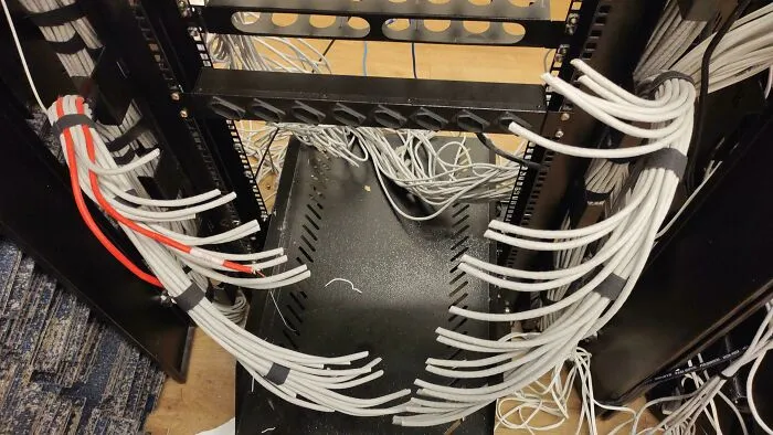 Client Told That Old Owner Would Leave All Network Infrastructure. Thank You